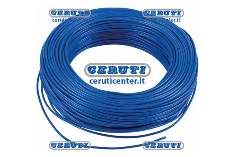 Elett Kabel. 1Filo 1,5mmq (100Mt) Blau