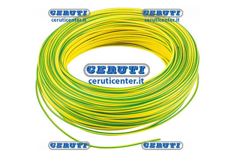 Cavo Elett. 1Filo 1,5Mmq(100Mt) G/Ve