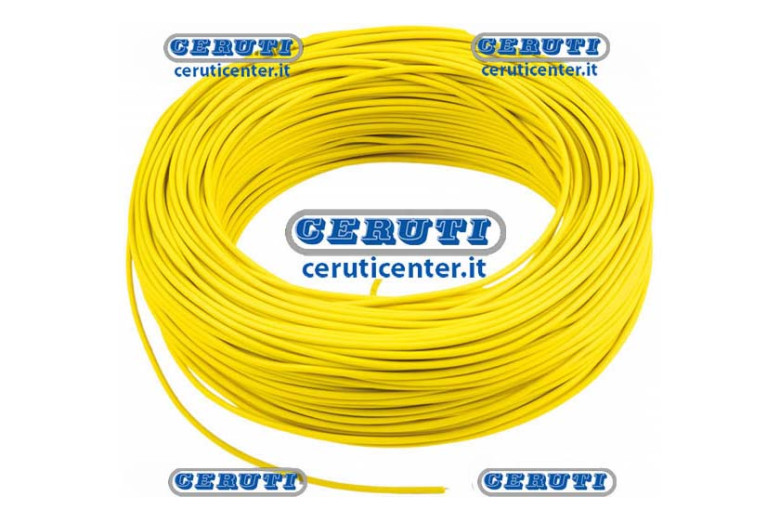 Elett Kabel. 1Filo 1,5mmq (100Mt) Yel