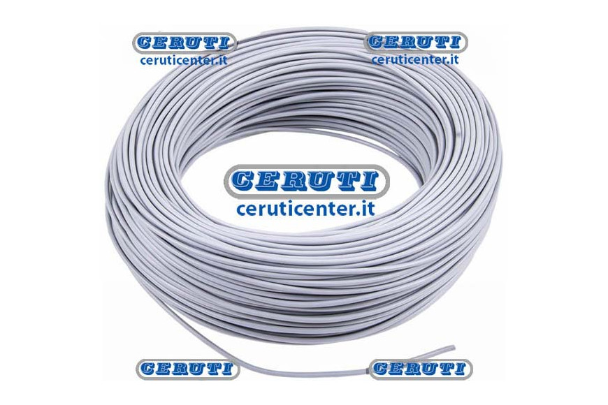 Elett cable. 1Filo 1Mmq (100Mt) Gray