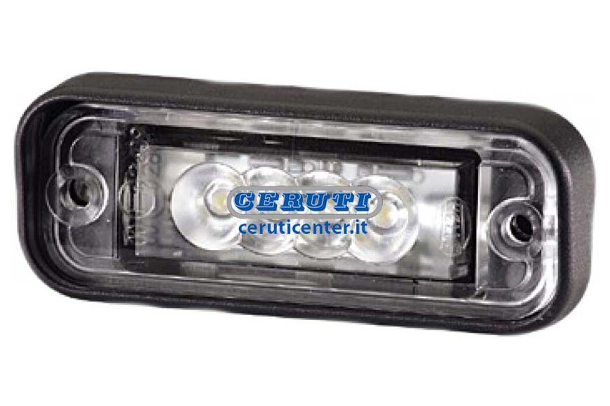 Fanale Targa - Led - Adattabile 2KA010278-411, 2KA010278411, AXE29075, 47678385, 795891, 2KA 010 278-411
