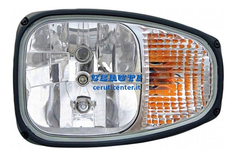 Main Fitting H7/H3, With Side Lamp, With Bulbs
