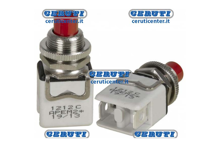 Interruttore A Pulsante Rosso Type On - Off Instabile
