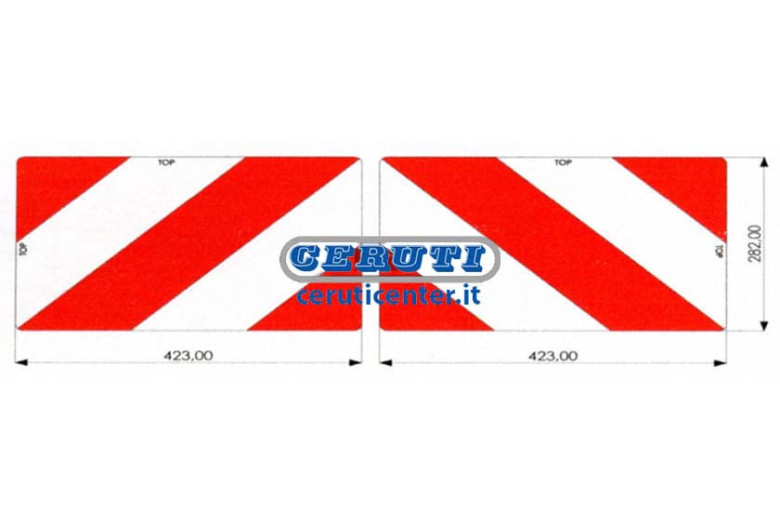 Coppia Pannelli Agricoli 282X282X1 Dimensiones 423X282 Mm