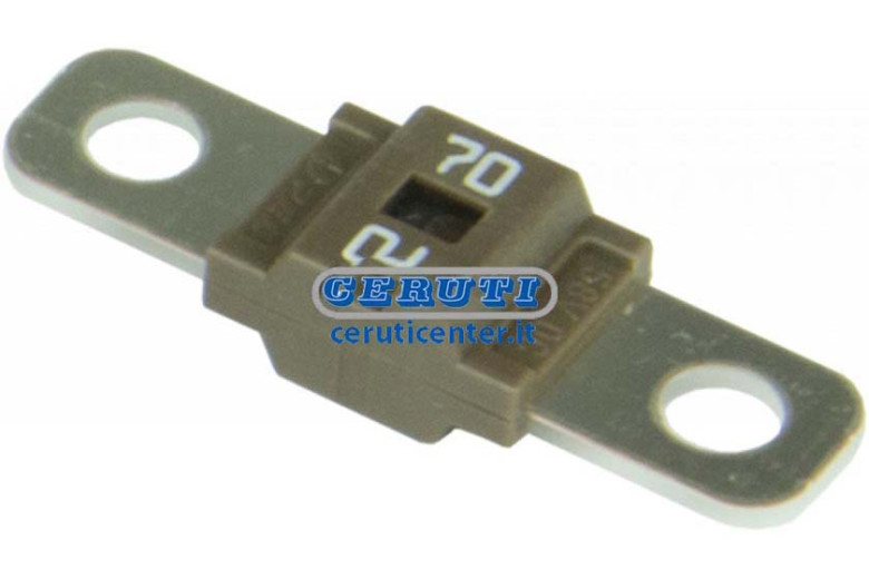 Fusible Midival Color Marrón Intensidad De Corriente 70 A