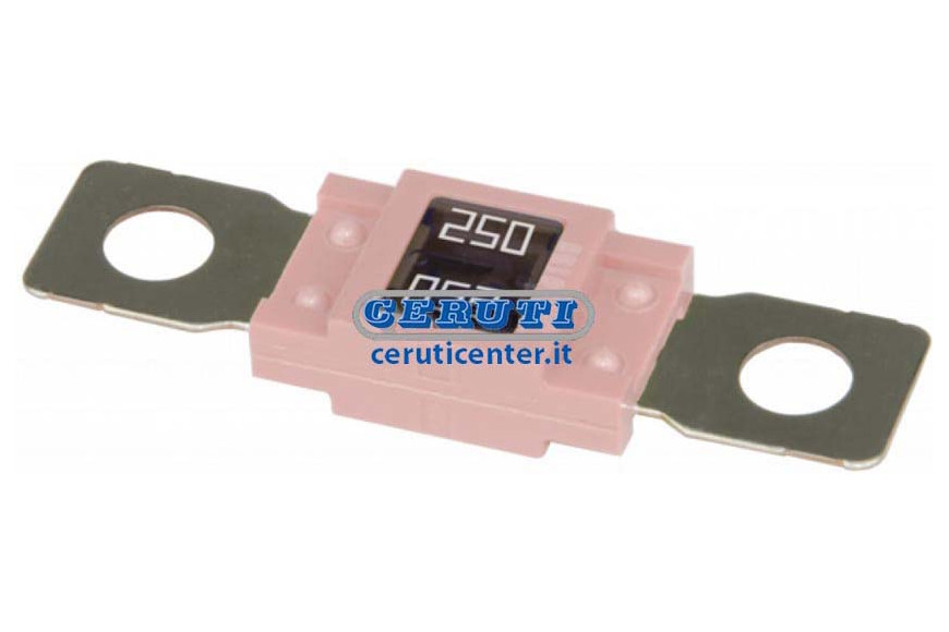 Fusibile Megaval Colore Rosa Intensità Di Corrente 250 A - Fusibile Megaval Rosa 250A (5Pz)