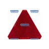 Catadiotro Rosso Triang.Adesivo Dimensiones 136X117 Mm Fijación Adhesivo