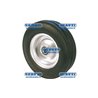 Solid Rubber Wheels With Hubs On Screened Ball Bearings