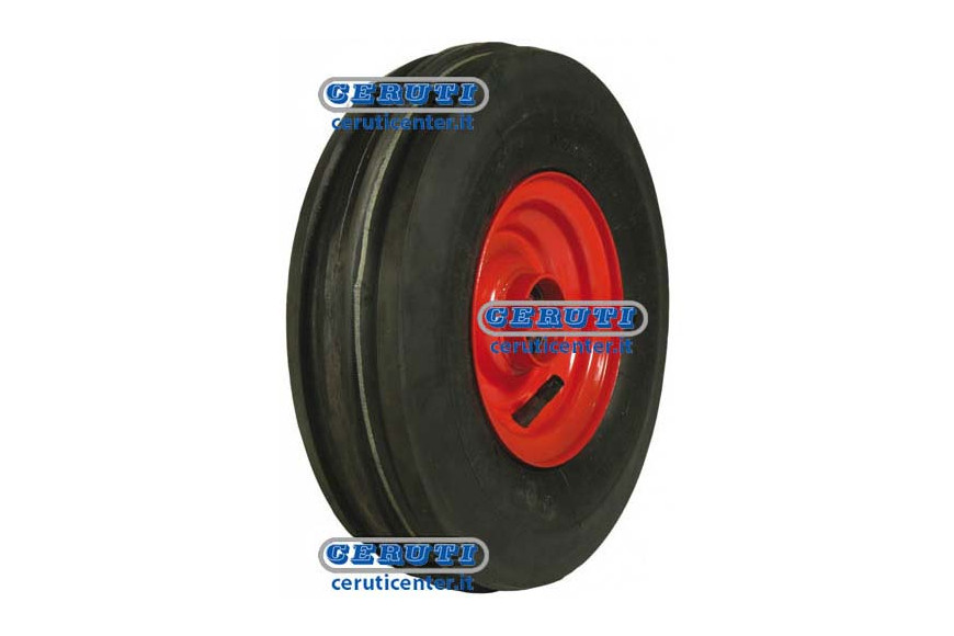 Leading Tyred Wheels With Bearings