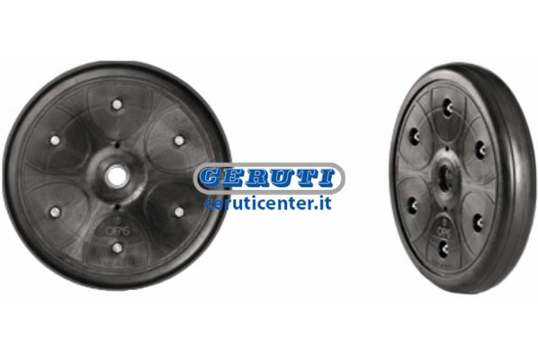 250X42 Wheel With Iron And Plastic Rim