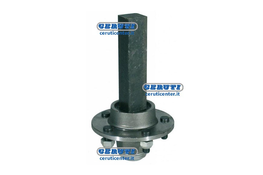 Axle Without Brake With 4 Holes