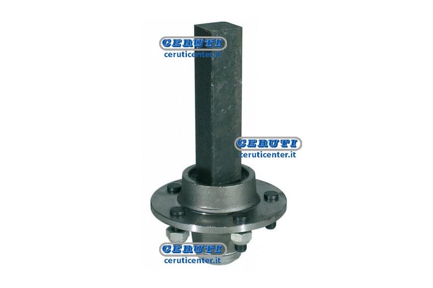 Axle Without Brake With 8 Holes