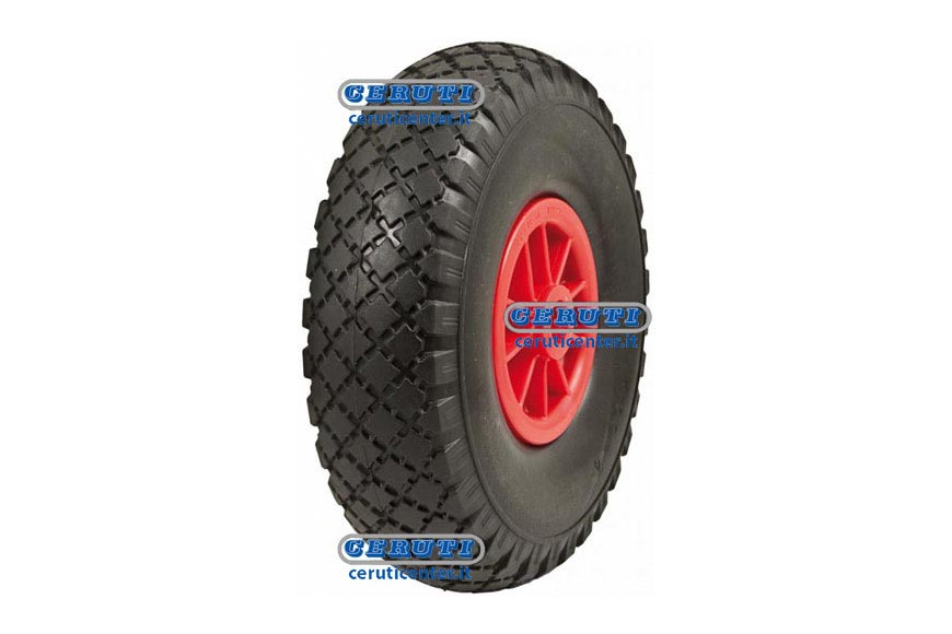 Ruote Piena 3,00-4 Mozzo 20X75C/