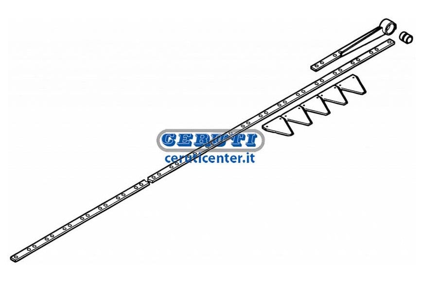 Lama 24 Sezioni M 1,75 Completa Per Barre Falcianti Gaspardo Fb 925 - Adattabile a 21120049