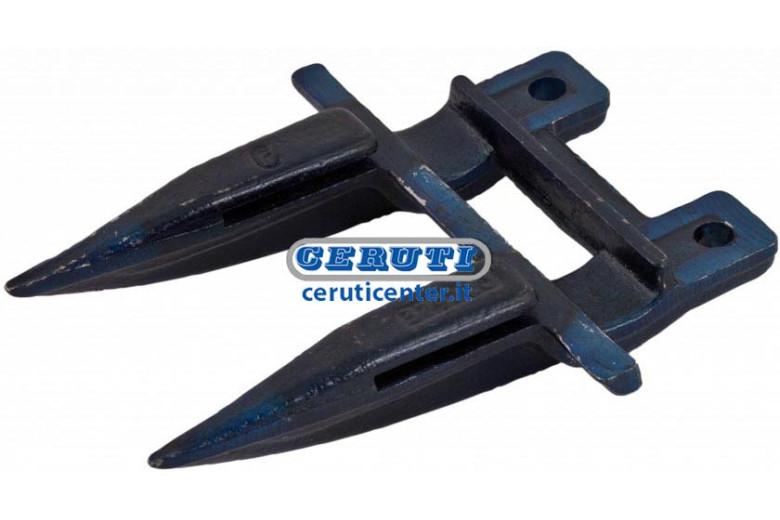 Double Dents En Acier Trempé Par Induction Combiner Pour Étrangers Et Nationaux