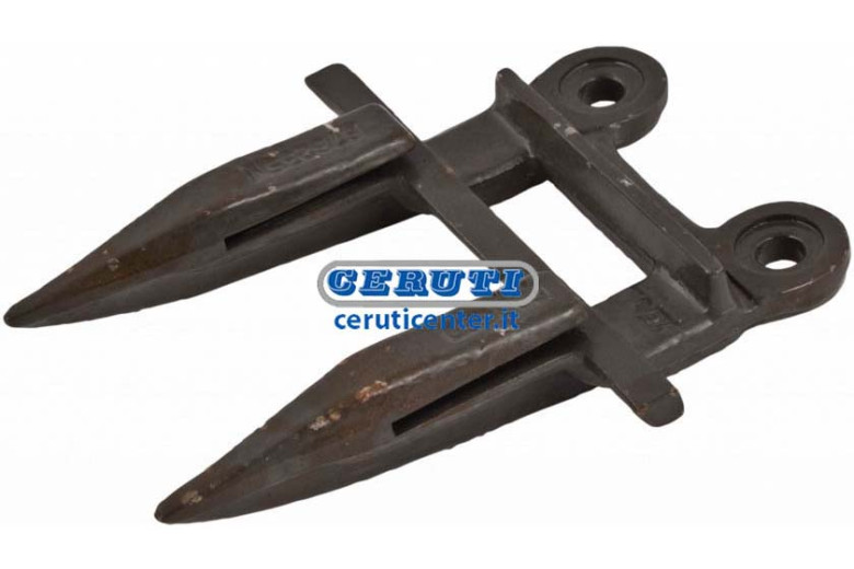 Double Dents En Acier Combiner Pour Étrangers Et Nationaux