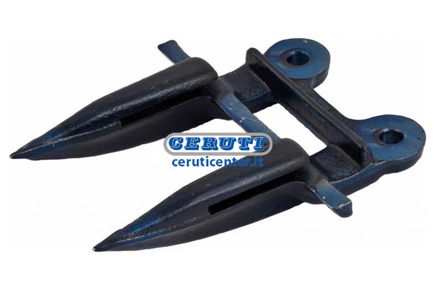 Double Dents En Acier Combiner Pour Étrangers Et Nationaux