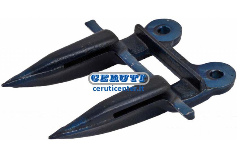 Double Dents En Acier Combiner Pour Étrangers Et Nationaux