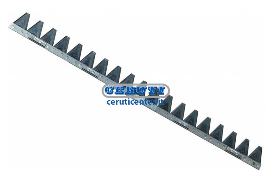 Lama 19 Sezioni Rigate Per Bcs 600 - 700 Europa Lunghezza 1,00 M - Adattabile a 59048926, 59059064