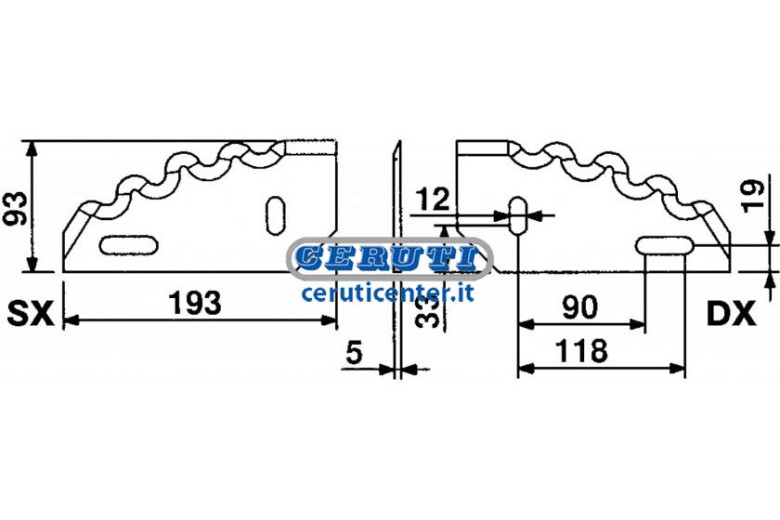 Cuchillas Desmenuzadoras Para Carros Mezcladores-Horizontal