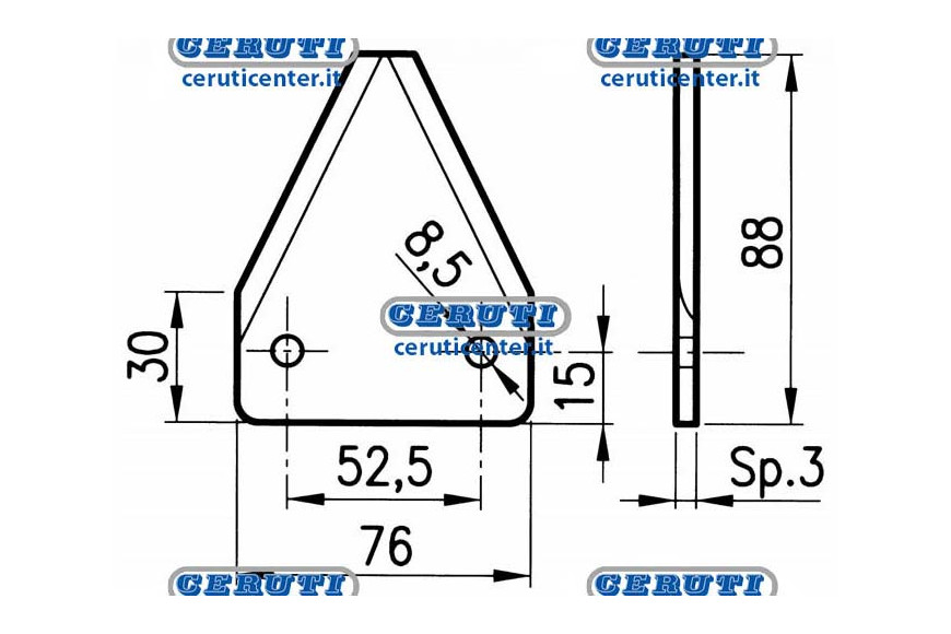 Blades For Mixing Machines