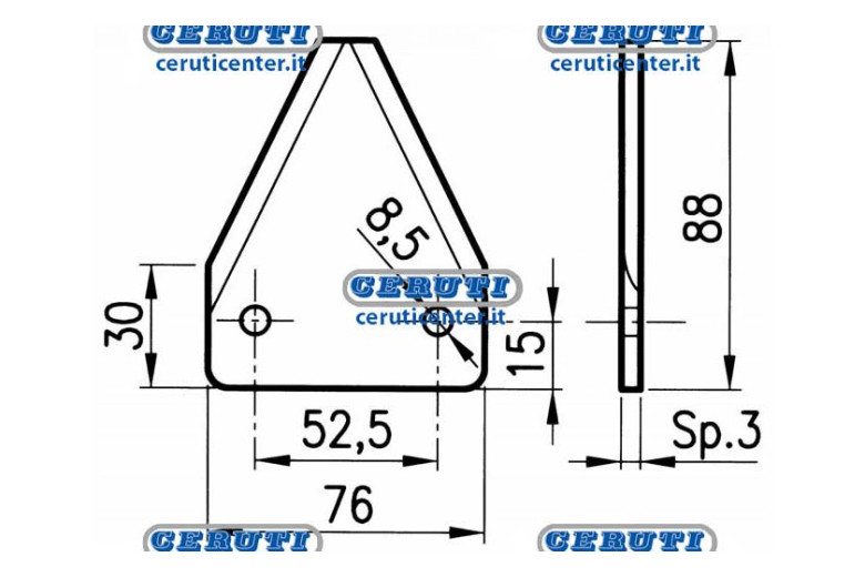 Blades For Mixing Machines