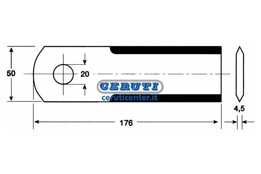 Mower Blades For Forage Cutting And Brushcutters