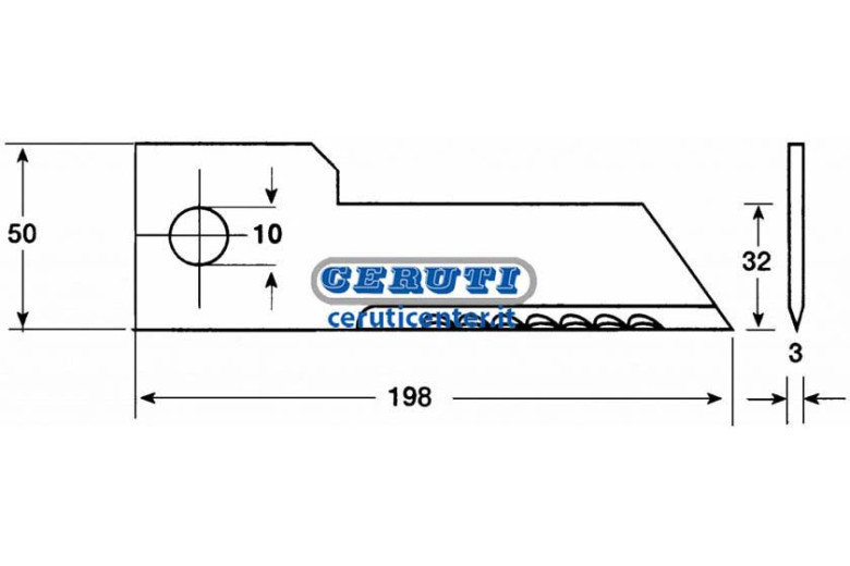 Mower Blades For Forage Cutting And Brushcutters