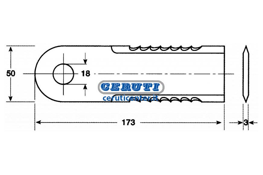 Mower Blades For Forage Cutting And Brushcutters
