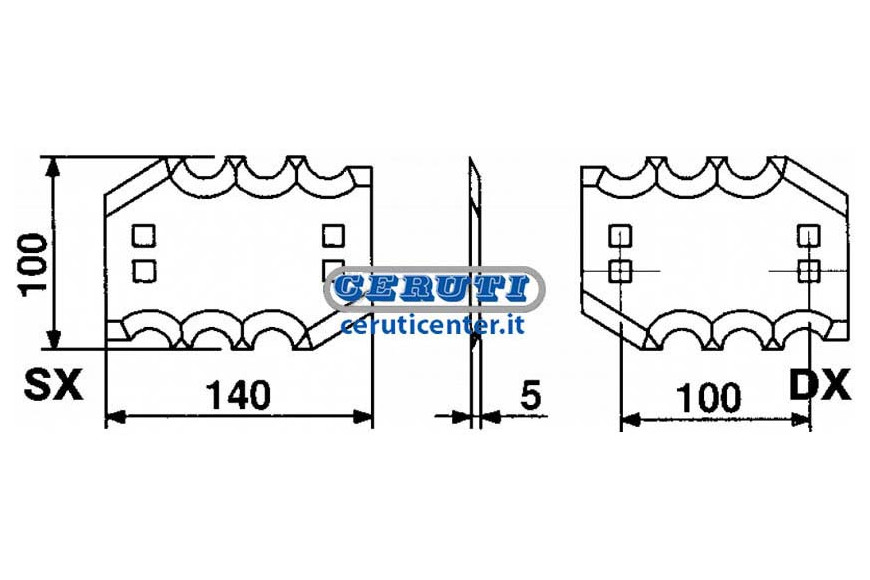 Blades For Mixing-Horizontal