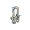Manilles A Double Trou D 14-14 Mm