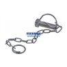 Spina A Scatto Con Catena Zincata Ø D 14 Mm