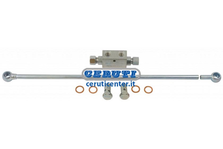 Clapet De Blocage Double Complet Avec Tubes Et Raccords Pour Le Montage Sur 3Éme Point Hydraulique