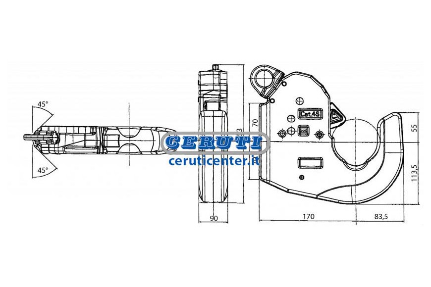 Lower Hitch Point Cat.4S