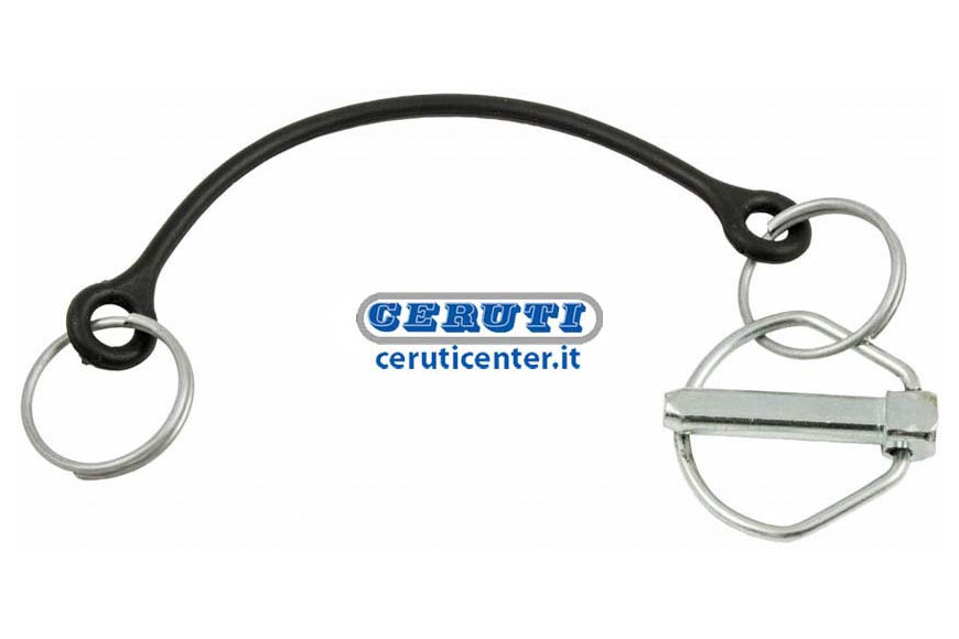 Tirant En Caoutchouc Avec Goupille A Clips Ø 11 Mm