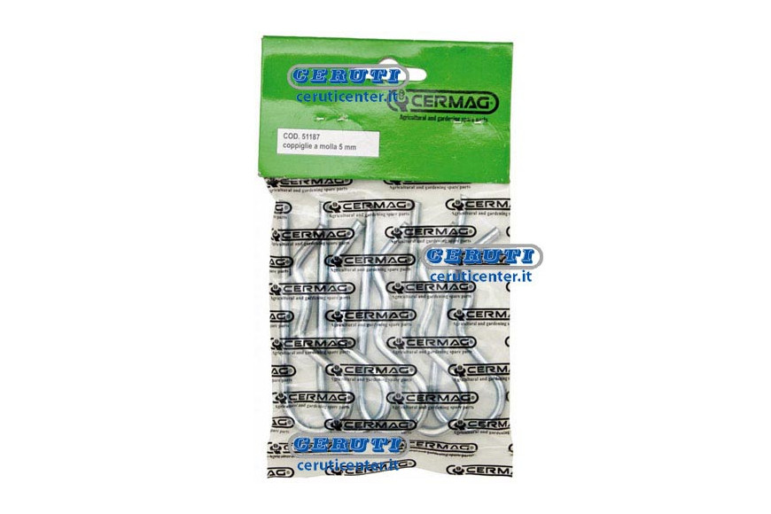 Pack Of 5/10 Grip Clips Ø A 3,5 Mm