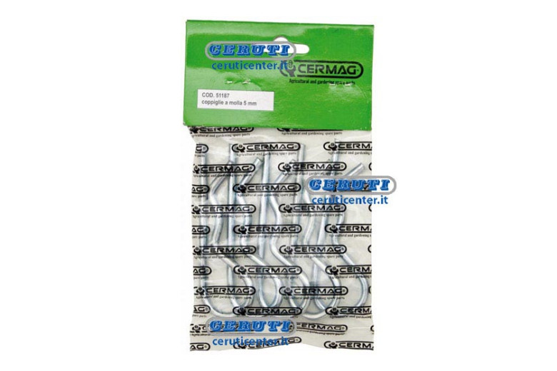 Paquete 5/10 Espigas De Resorte Ø A 3,5 Mm