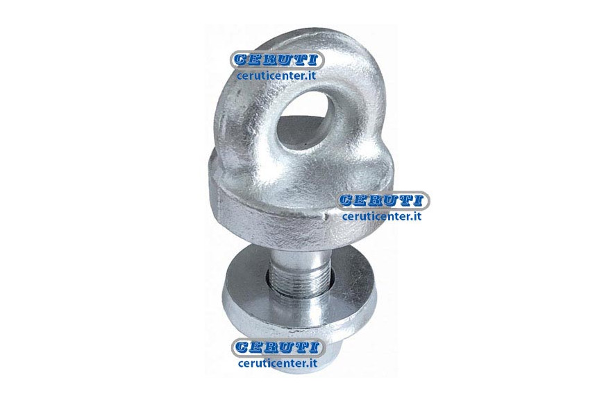 Perno A Ojo Con Tuerca Para Cadenas D 20 Mm E M22X1,5