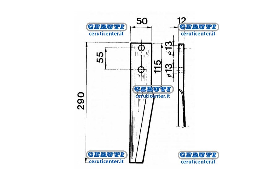 Dents Pour Herse Rotative