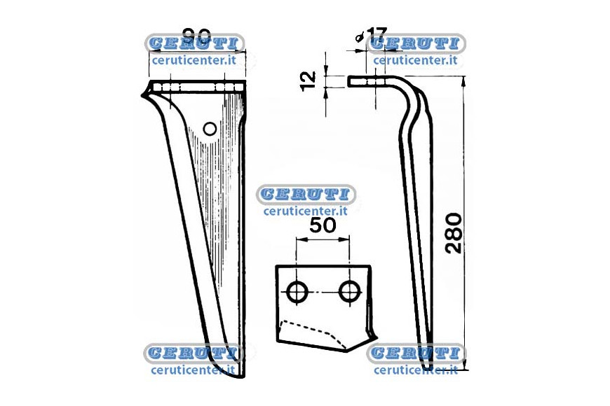 Dents Pour Herse Rotative