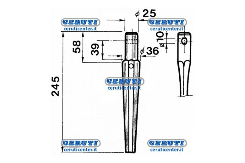 Tines For Rotary Harrows
