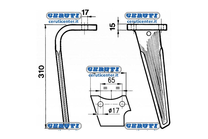 Dientes Para Grada Rodante