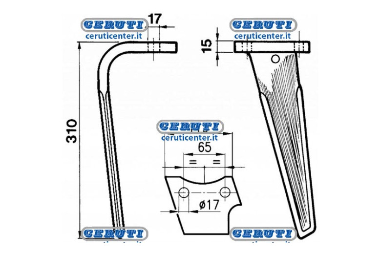 Tines For Rotary Harrows