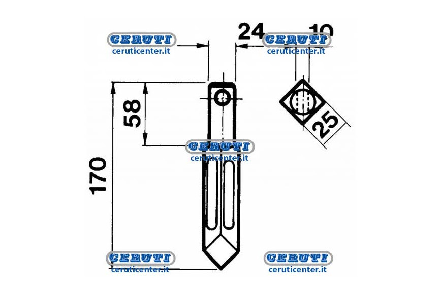 Dents Pour Herse Rotative