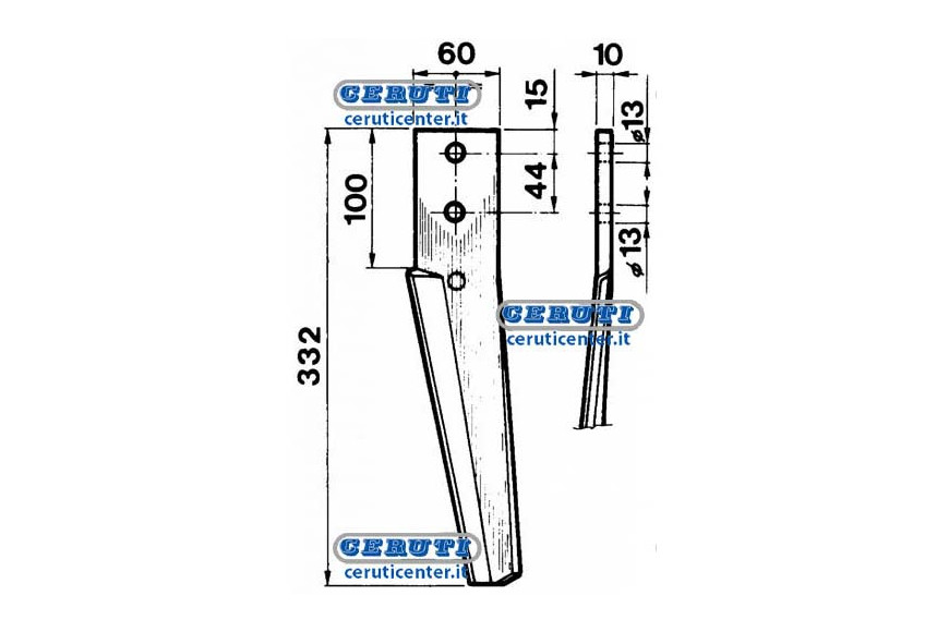 Tines For Rotary Harrows