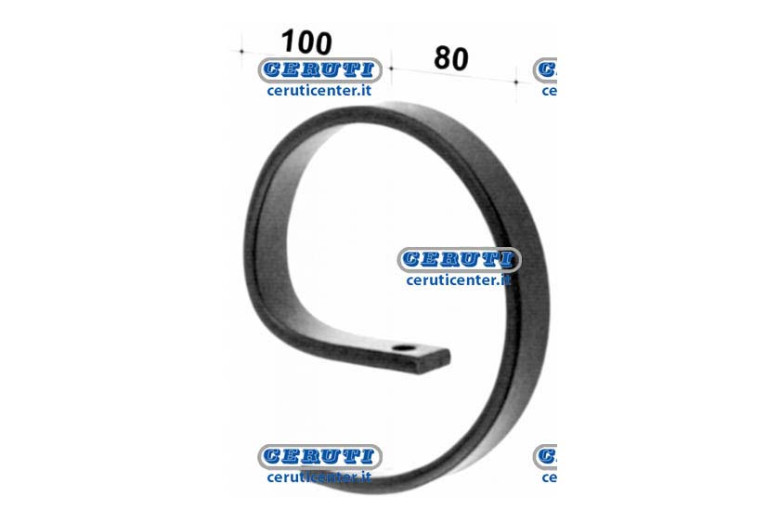 Rinforzo Molla Flex-Pall 32X10 - Rinforzo Forato Flex