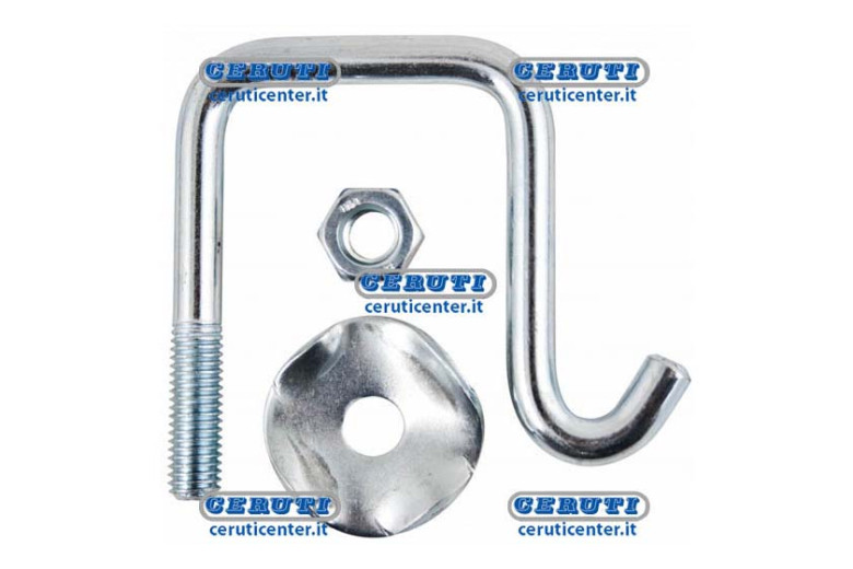 Shackle With Washer And Nut