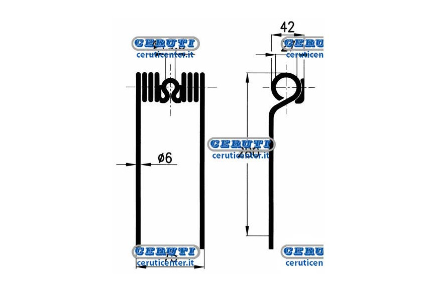 Springs For Side Delivery Rakes