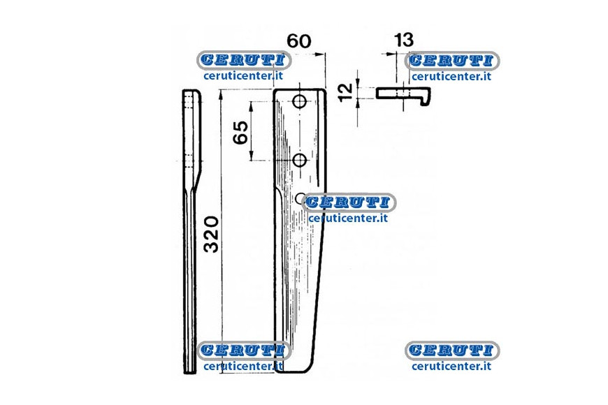 Dents Pour Herse Rotative