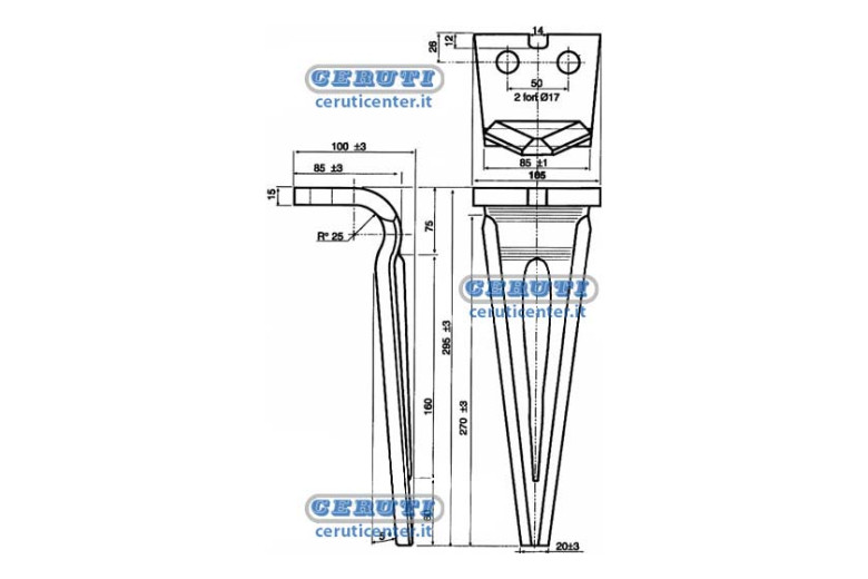 Tines For Rotary Harrows